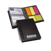 LIBRETA CON TARJETERO Y NOTAS