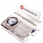 TARJETERO CON RELOJ