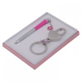 SET LLAVERO-BOLIGRAFO