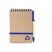 LIBRETA ECOLOGICA C/BOLIGRAFO